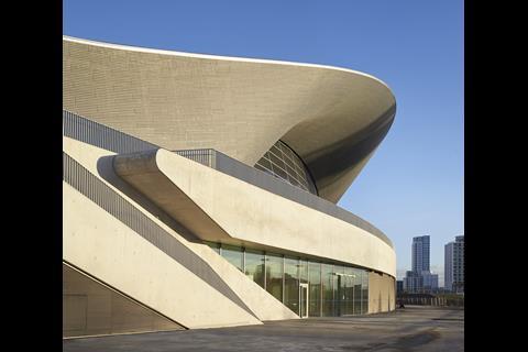 Zaha Hadid Architects' Aquatics Centre legacy mode